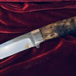 DNC Danton, Ahornholzgriff Klinge: Böhler 440C