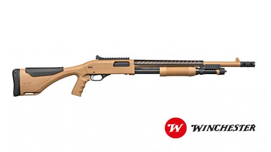 Winchester Xtreme Dark Earth Defender 12/76 Vorderschaftrepetierflinte