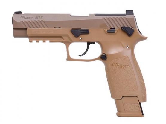 SIG Sauer P320-M17 4,5mm Coyote Tan 20 Schuss Luftpistole