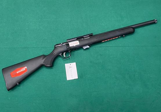 Savage MARK II FVSR Repetierbüchse .22 LR 16,5″/42CM HEAVY BLUE 5 Schuß Synthetic Schaft schwarz