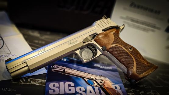 SIG Sauer P210 Super Target 6″ STAINLESS Kaliber 9mmLuger MADE IN GERMANY