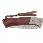 Herbertz-Jubiläums Taschenmesser Damaszenerbacken Cocobolo