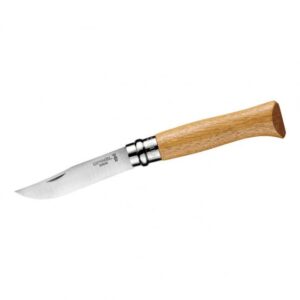 Opinel Messer Größe 8, Eiche, rostfrei