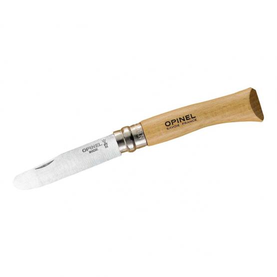 Opinel Kindermesser, rostfrei, Buchenholz