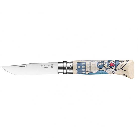 Opinel Taschenmesser No 08 rostfrei Edition FRANCE ! Ale Giorgini