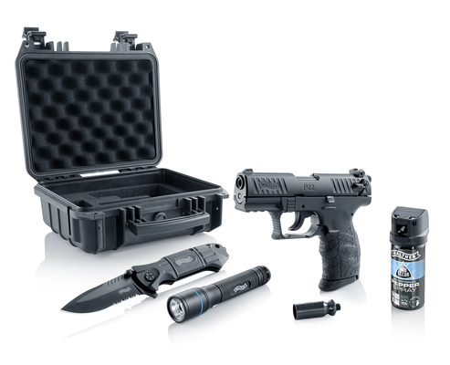 Walther P22Q „Ready 2 Defend“ Kit Schreckschuss