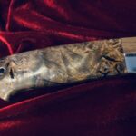 DNC Danton, Ahornholzgriff Klinge: Böhler 440C