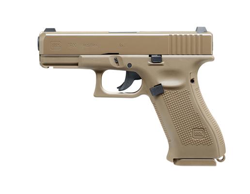 Glock 19X cal. 4,5 mm (.177) 2,0J non-Blowback FDE Luftpistole