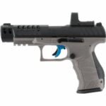 Walther Q5 Match Combo 5″ SET 4,5 mm (.177) Diabolo, CO₂, < 3,0 J, Tungsten Grey