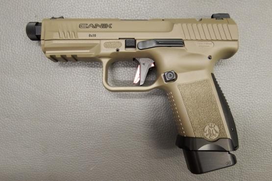 Canik TP9 Elite Combat FDE „Desert“ Pistole Kaliber 9mmLuger