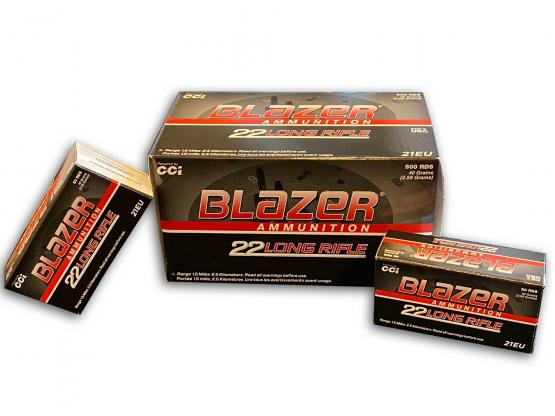 CCI Blazer .22lr LRN HV 40grs