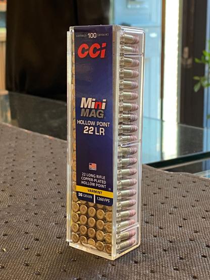 CCI Mini Mag .22 lfB 40grs, 100er Schachtel