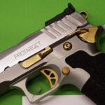 PROARMIS Mod. PROTARGET silber-gold Lauflänge 6″ – Kaliber 9mmLuger – Sportpistole