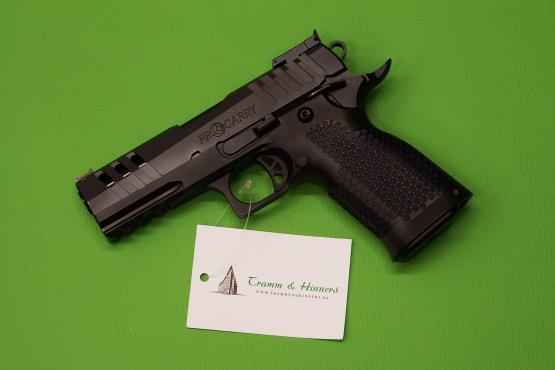 PROARMIS Mod. PROCARRY schwarz – Lauflänge 4″ – Kaliber 9mmLuger – Sportpistole