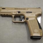Canik TP9 SF SAO Kaliber 9mmLuger Desert Pistole