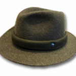 Lodenhut Rollhut oliv-meliert