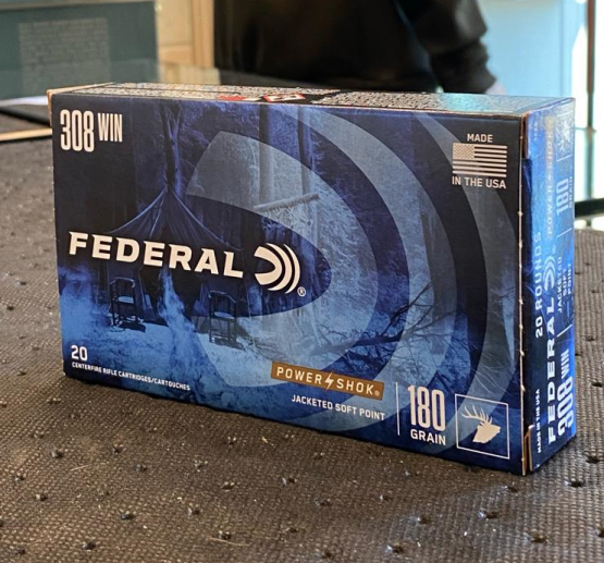 Federal .308Win 180gr Soft Point Power Shok
