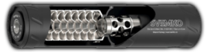Svemko Schalldämpfer STANDARD 8mm M15x1 Over Barrel