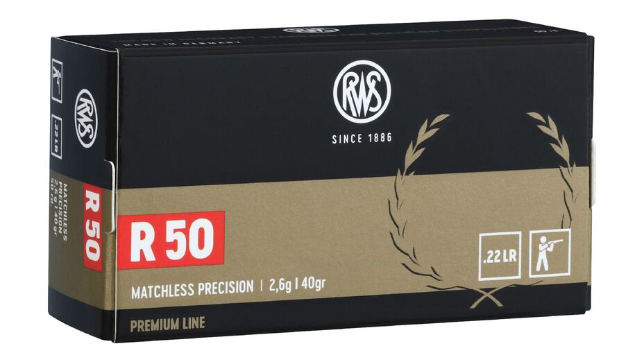 RWS .22 R 50 2,6g/40gr
