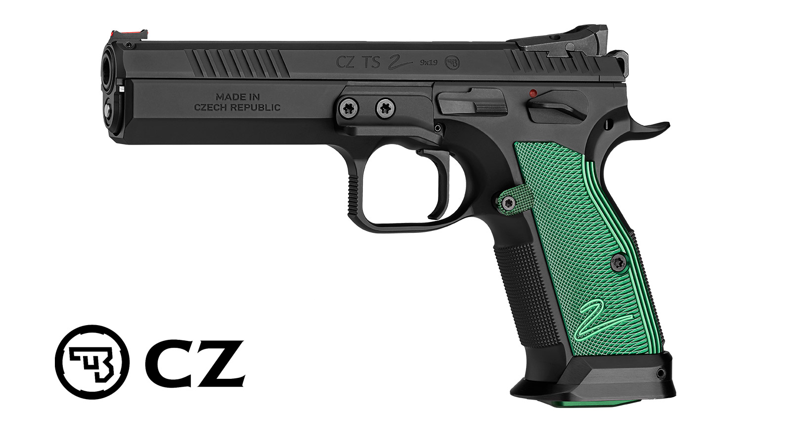 CZ 75 TS2 Racing Green 9mmLuger