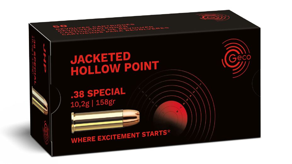 Geco .38 Special, Hohlspitz 158grs.