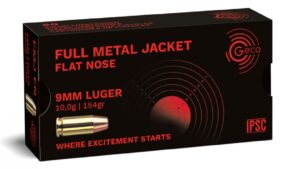 Geco 9mmLuger Vollmantelflachkopf 10,0g 154gr