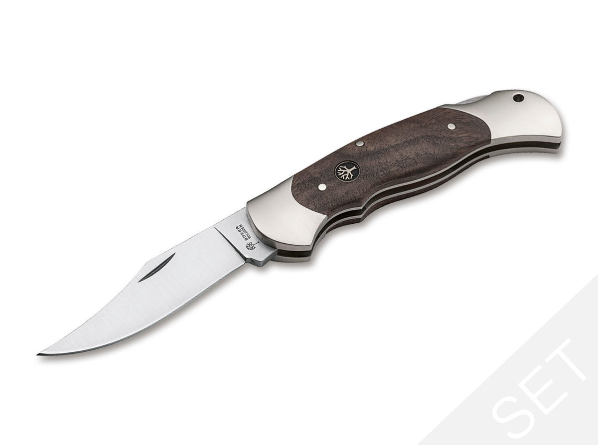 Böker Optima Walnuss Set 2