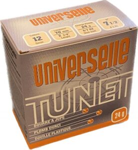 TRAP Munition - Universelle Tunet - Kaliber 12/70 24g, Nr. 7.5, 2.4mm