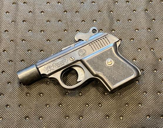 Record „Weinbergpistole“ Gaspistole 6mm Knall Schreckschuss schwarz
