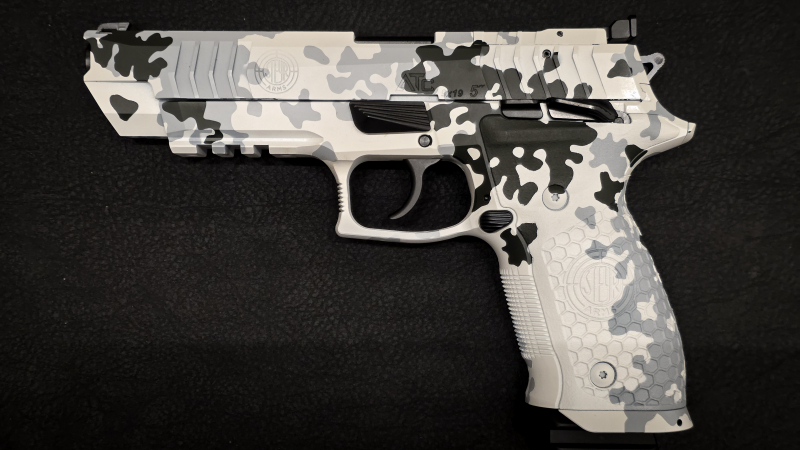 Pistole STEYR ATC Base 5″ Snow Camo | 9mmLuger | Optics Ready | halbautomatische Pistole