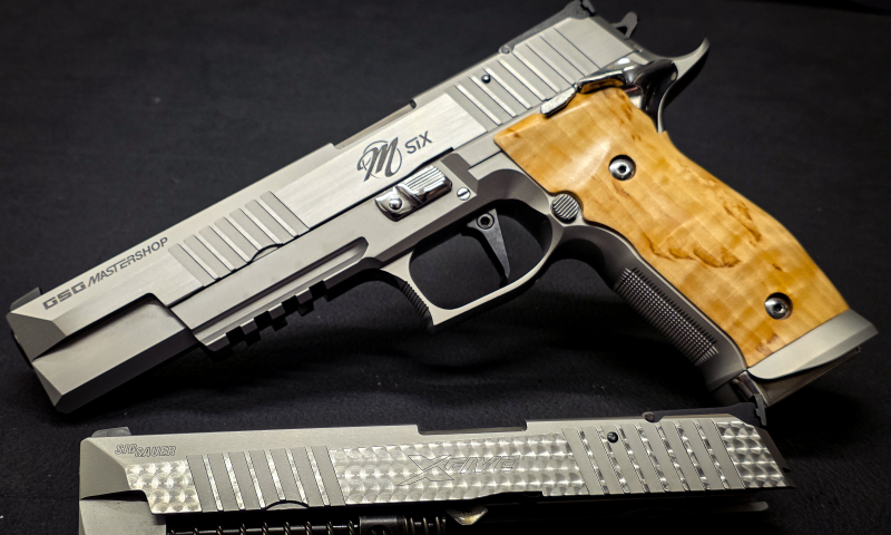 SIG Sauer P226 X-Five Sunburst Scandic .40 S&W + Mastershop M-Six Wechselsystem 9×19 – Set – X-Six