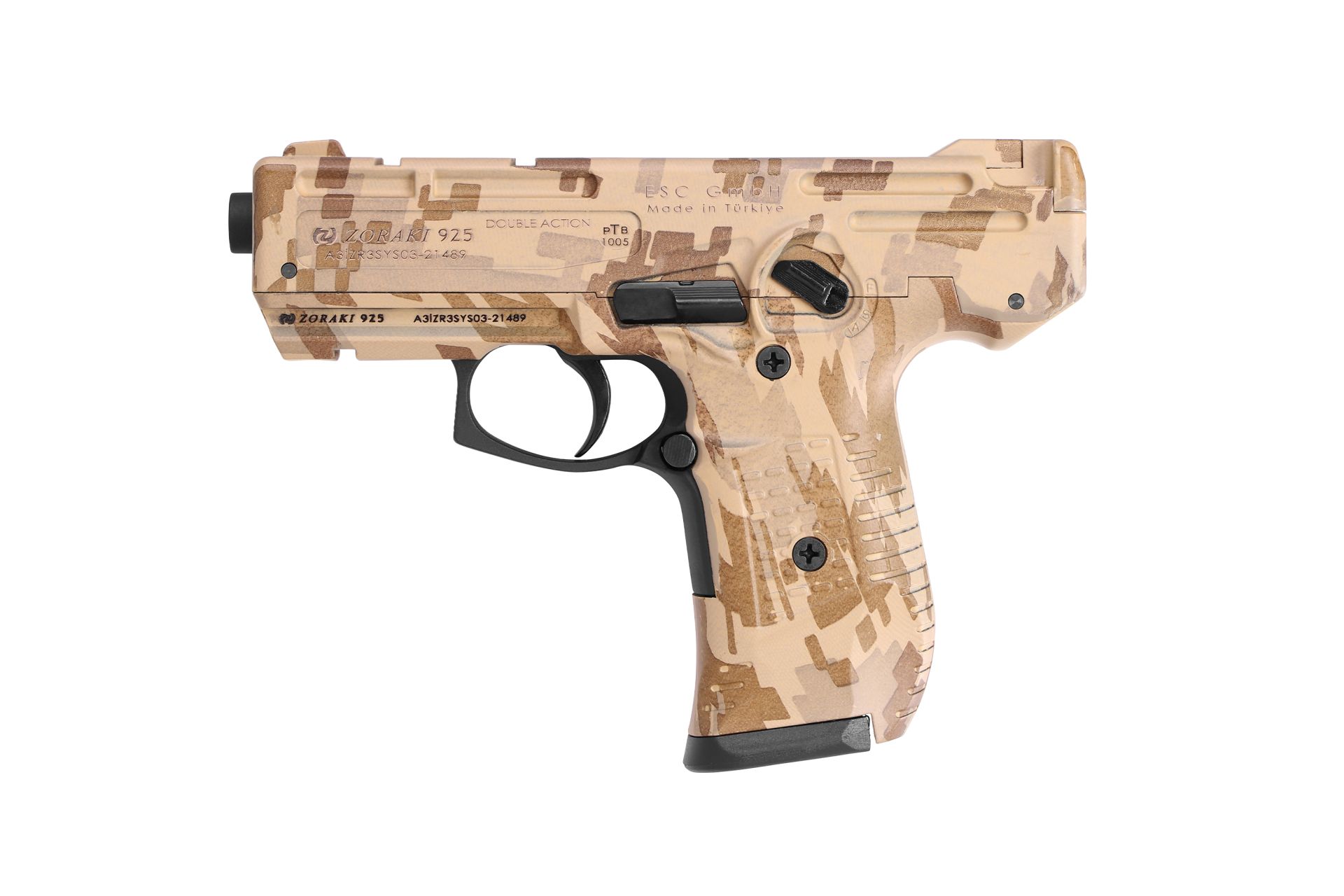 Zoraki 925 Camo 9mm P.A.K. – Gas Signal – Gas Signal
