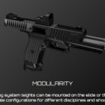 OPOS Pistole Mod. Venator -4,6′ 9mmLuger