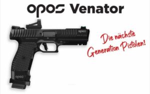 OPOS Pistole Mod. Venator -4,6' 9mmLuger