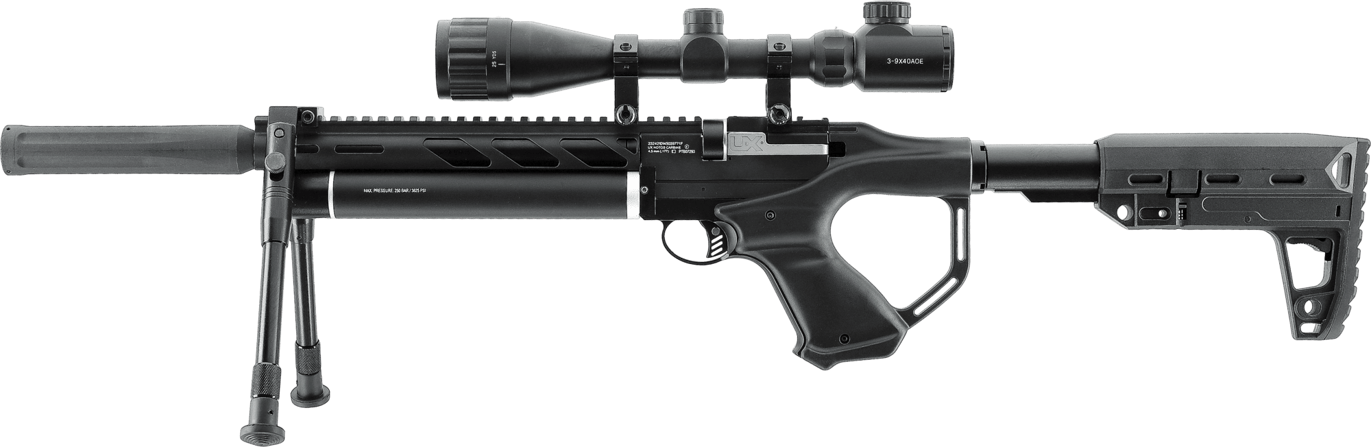 Umarex UX Notos Carbine Kit PCP Pressluft 4,5 mm
