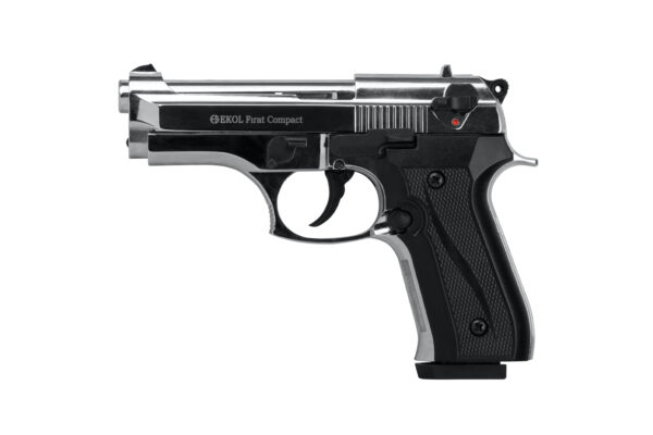 Ekol Firat Compact Chrom 9mm P.A.K. - Gas-Signal Schreckschusspistole